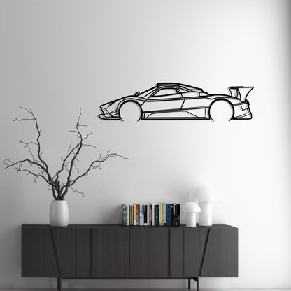 Pagani Zonda R Metal Silhouette Metal Wall Art