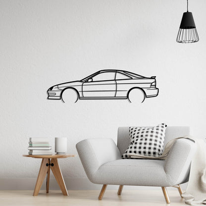 2000 Acura Integra Metal Silhouette Metal Wall Art