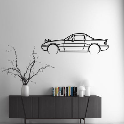 1997 Mazda Miata MX-5 NA Metal Silhouette Metal Wall Art