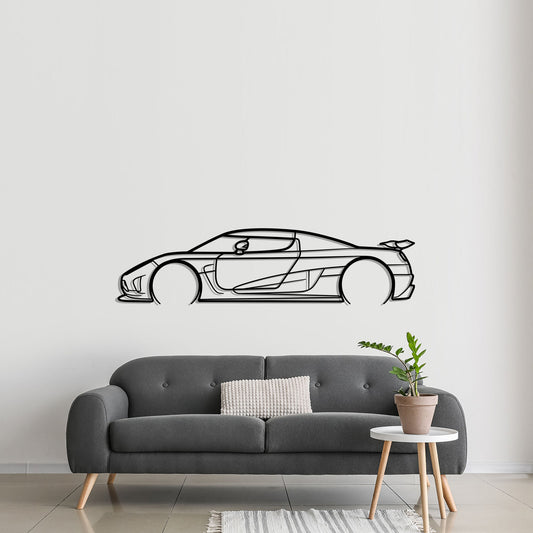 Koenigsegg Agera R Metal Silhouette Metal Wall Art