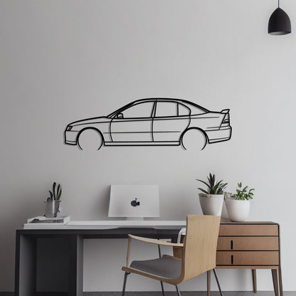 2003 Holden Commodore VY Metal Silhouette Metal Wall Art