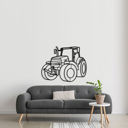 2013 Case IH Puma 230 Diagonal Metal Silhouette Metal Wall Art