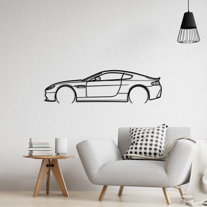 2016 Aston Martin V12 Vantage S Metal Silhouette Metal Wall Art